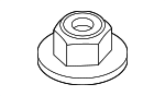 64509123157 - Electrical: Tail Lamp Assembly Nut for BMW Image