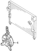 LB8361710B - HVAC: Fan Assembly for Mazda: MPV Image
