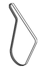 PC3Z8620D - Cooling System: Serpentine Belt for Ford Image