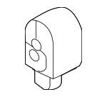 95710C1000 - Electrical: Warning Buzzer for Genesis: G70, G80, G90, GV80 | Hyundai: Accent, Azera, Elantra, Elantra GT, Genesis, Genesis Coupe, Ioniq, Kona, Kona Electric, Palisade, Santa Fe, Sonata, Tucson, Veloster, Veloster N Image