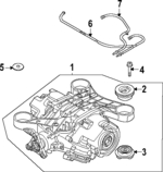 8E525010N - : Differential for Volkswagen: Golf R Image