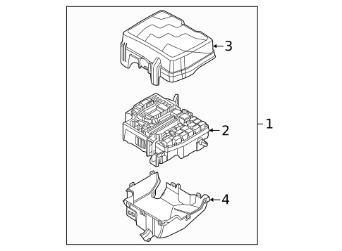 Fuse & Relay for 2025 Kia Carnival #0