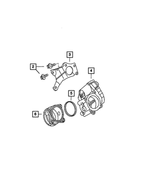 5175730AA - : Air Duct Bracket for Jeep: Grand Cherokee Image