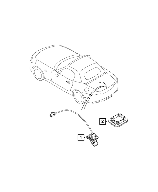 68397745AA - Electrical: Wire Access Hole Plug for Mopar Image image