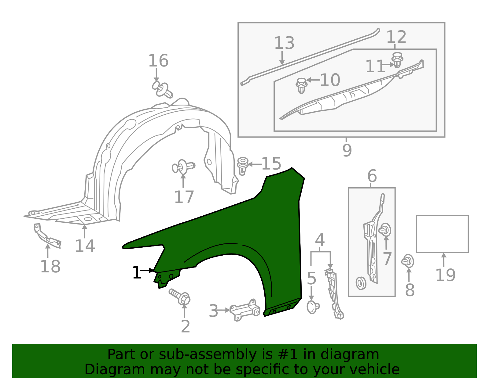 53801-53230 - Fender 2022-2025 Lexus IS500 | Longo Lexus Parts