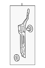 5382853050 - Body: Protector for Lexus: IS300, IS350, IS500 Image