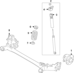 DGH928B0XD - : Axle for Mazda: CX-30 Image