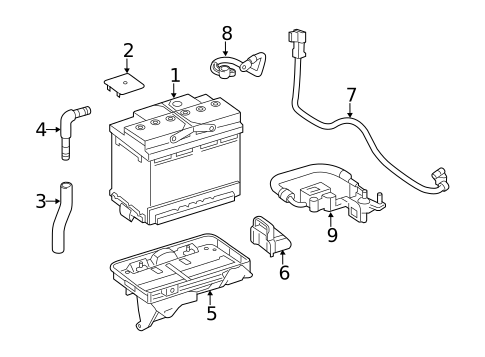 Battery for 2016 Mercedes-Benz Sprinter 2500 #0