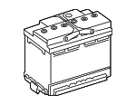55412501 - Electrical: Battery for Mercedes-Benz Image