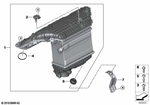 17518053321 - Engine: Intake System with Charge Air Cooler for BMW Image