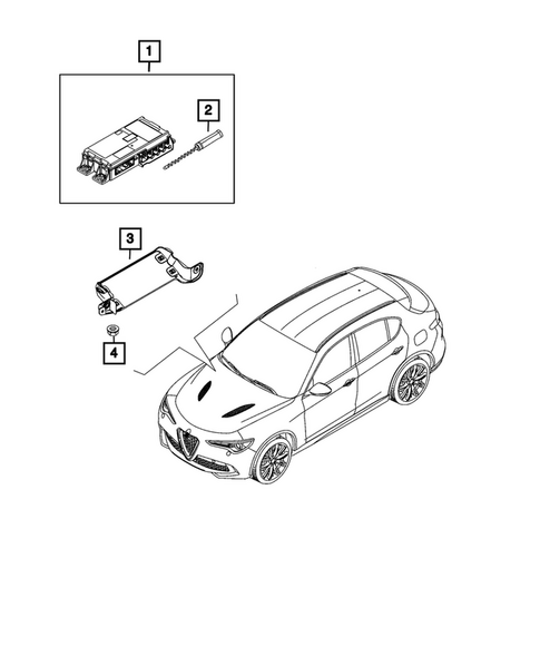 Telecommunication for 2022 Alfa Romeo Stelvio #0