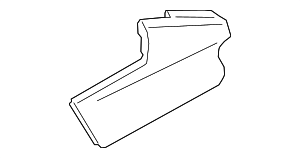 971868886BW3 - Body: Trunk Trim Panel Insert for Porsche Image