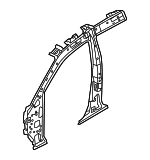 71201D3050 - Body: Aperture Reinforced for Hyundai Image