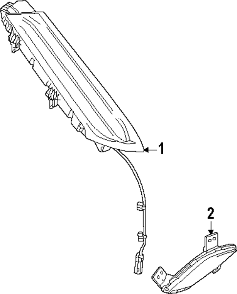 Signal Lamps for 2025 Cadillac OPTIQ #0