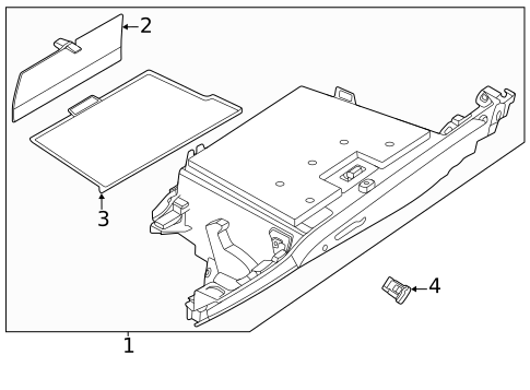 Glove Box for 2020 BMW M235i xDrive Gran Coupe #0
