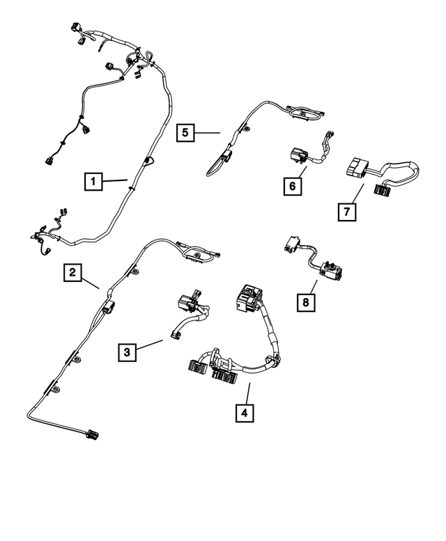 4869777AE - Electrical: Overhead Console Wiring for Mopar Image image