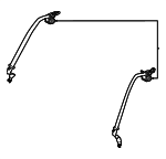 89820L2500WK - : Lap &amp; Shoulder Belt for Kia: K5 Image