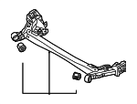 55100H9100 - : 2018-2021 Hyundai Accent - Axle Beam for Hyundai: Accent Image