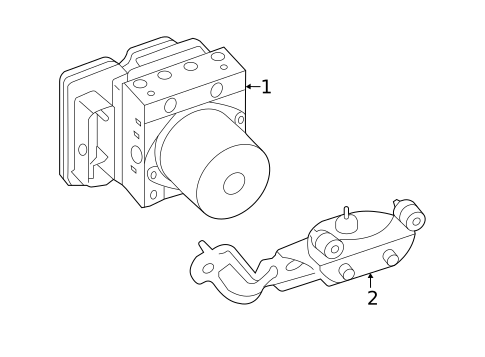 ABS Components for 2019 Hyundai Sonata #0