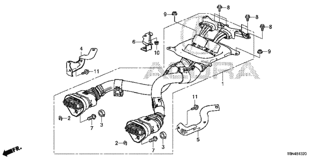 PDU Cable (FR.) for 2019 Acura NSX #0