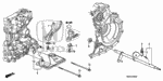 24111RPC000 - Transmission - Automatic: FORK, REVERSE SHIFT for Honda Image