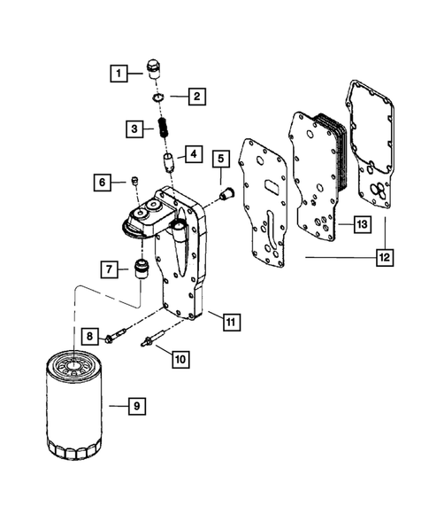 Engine Oiling for 2007 Dodge Ram 2500 #2