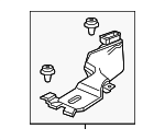 83331T5GA00 - : Rear Duct for Honda: Fit Image