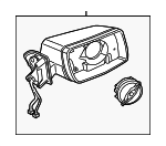 CRB503160PMA - : Mirror for Land-Rover Image