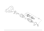 2113501202 - Rear Axle: Rear Axle Shaft for Mercedes-Benz Image