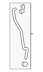 72613T90305 - Body: Lock Rod for Honda Image