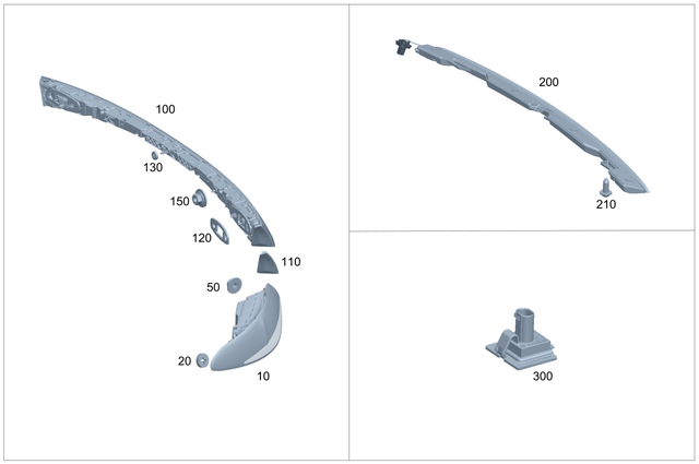2959062700 - Electr. System: Rear Lamp Combination for Mercedes-Benz Image image