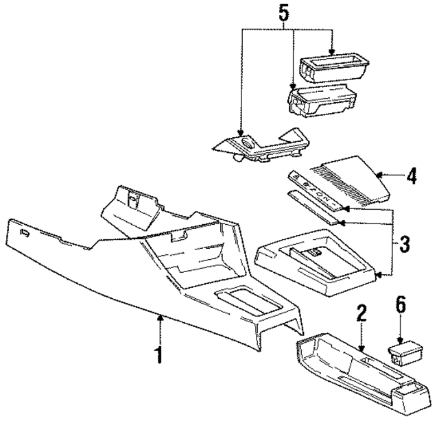51161904809 - Body: Ashtray for BMW Image