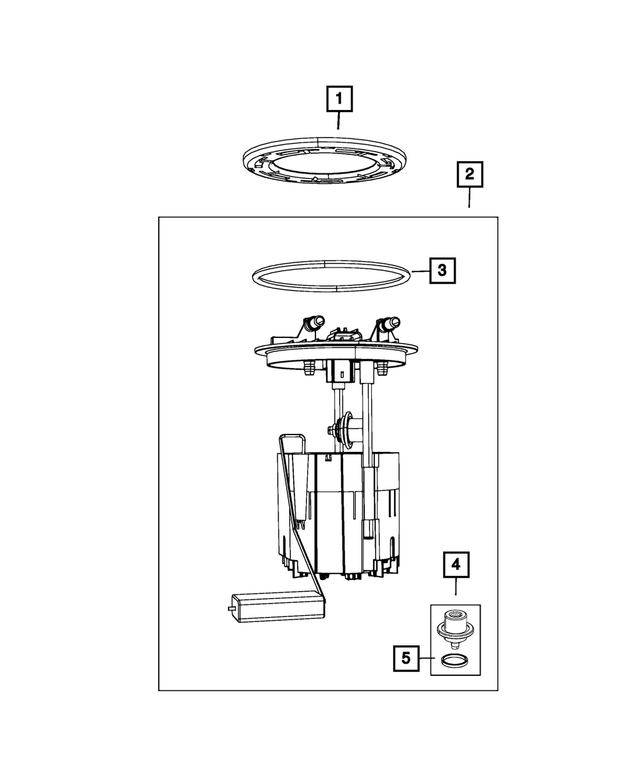 5142345AA - Fuel: Fuel Pressure Regulator Kit for Mopar Image