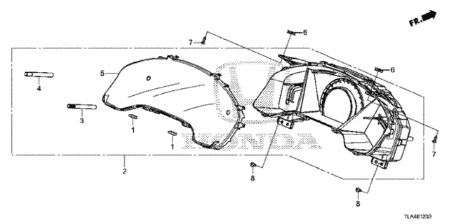 Meter for 2019 Honda CR-V #0