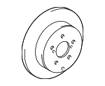 Disc Brake Rotor Rear