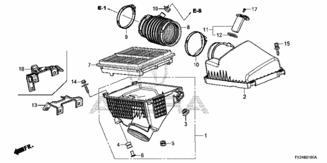 Air Cleaner for 2015 Acura RLX #0