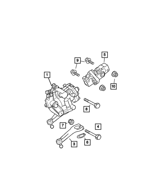 Steering Gear for 2005 Chrysler Crossfire #0
