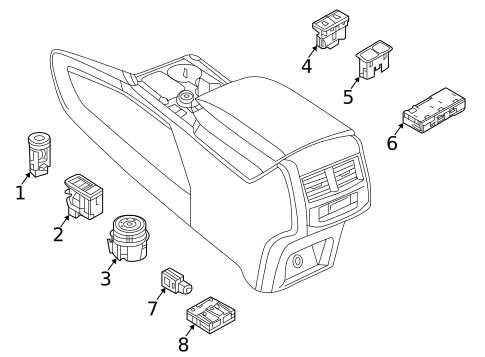 Electrical Components for 2019 Volkswagen Atlas #4
