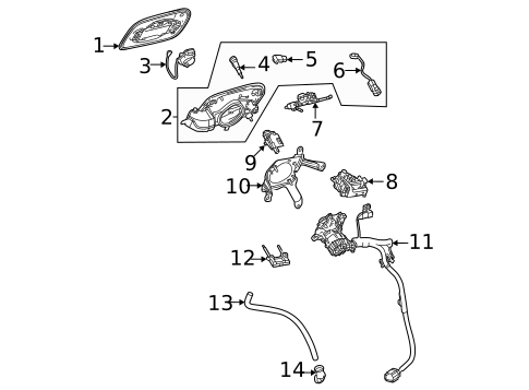 Quarter Panel & Components for 2023 Lexus NX450h+ #0