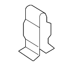 155400061 - Body: Window Trim Clip for Nissan: 240SX, 350Z, 370Z, Altima, ARIYA, Armada, Cube, Frontier, GT-R, Juke, LEAF, Maxima, Murano, Pathfinder, Pathfinder Armada, Quest, Rogue, Sentra, Versa, Z Image