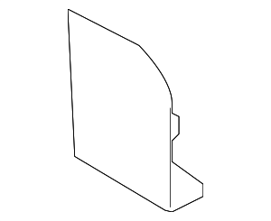 80944ZM70B - : Lift Gate Trim Cap for Nissan: Quest Image