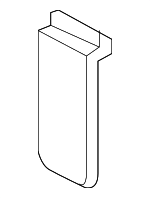 909155Z001 - : Lift Gate Trim Mask for Nissan Image