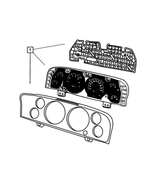 68033381AG - : Instrument Panel Cluster for Mopar Image