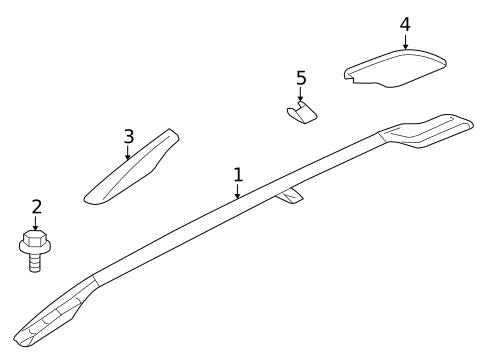 Luggage Carrier for 2010 Mitsubishi Outlander #1