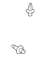 MR288150 - Body: Fender Liner Clip for Mitsubishi: Eclipse, Eclipse Cross, Endeavor, Galant, Lancer, Mirage, Mirage G4, Montero, Outlander, Outlander PHEV, Outlander Sport Image image