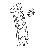 BN6A68210A03 - Body: Center Pillar Trim for Mazda: Protege5 Image