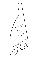 BJ0E68DL1A - Body: Center Pillar Trim Upper Bracket for Mazda: Protege5 Image