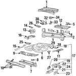 1HM813511 - Body: Shelf for Volkswagen: Jetta Image