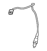 11785A2A859 - Emission System: Rear Oxygen Sensor for BMW Image