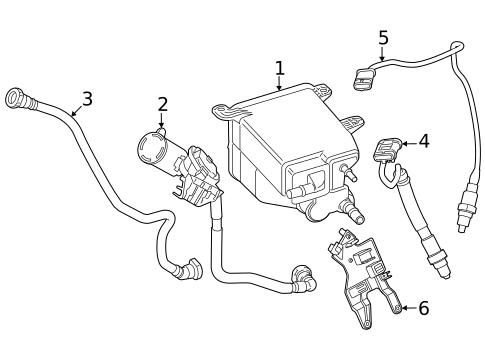 Evaporative System for 2023 BMW 760i xDrive #0